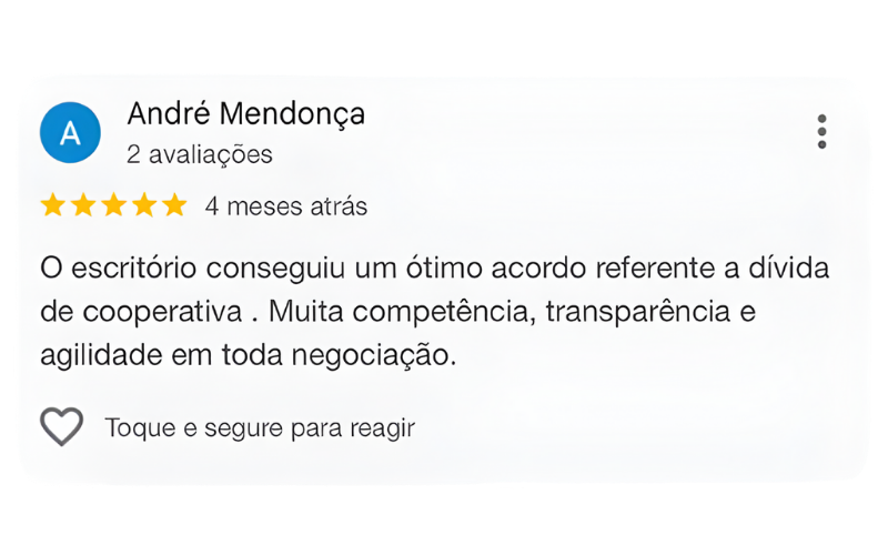 Depoimento Cliente 3